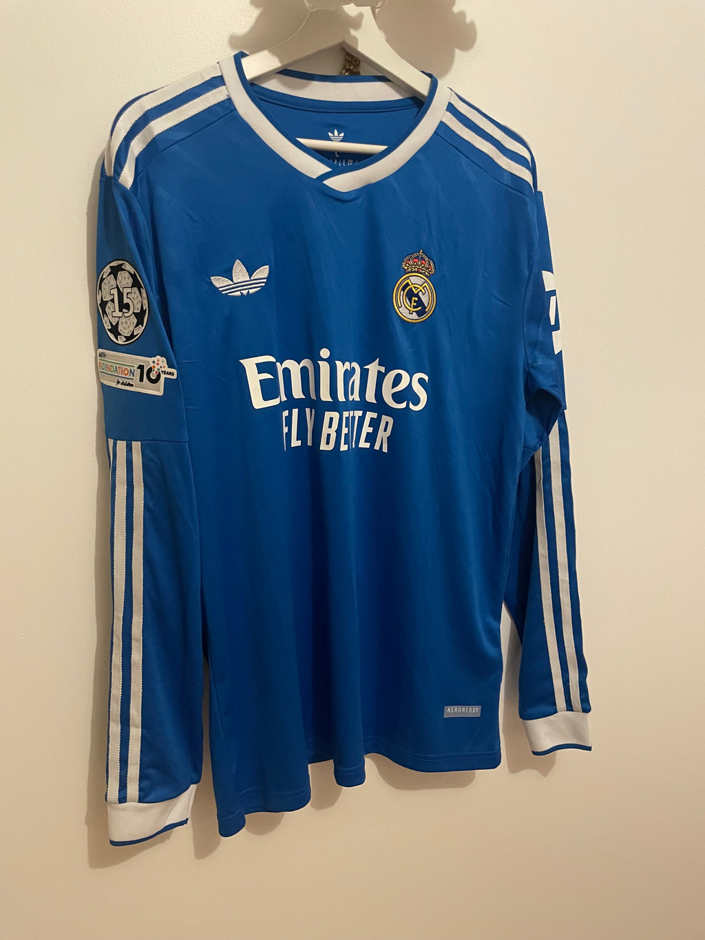 R. Madrid third 25/26 Manches Longues LDC MBAPPÉ 10