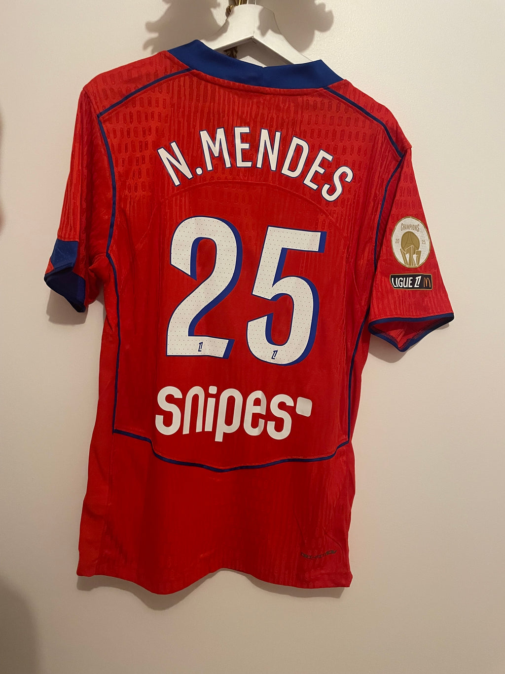 Paris Third 25/26 Version Player N.MENDES 25