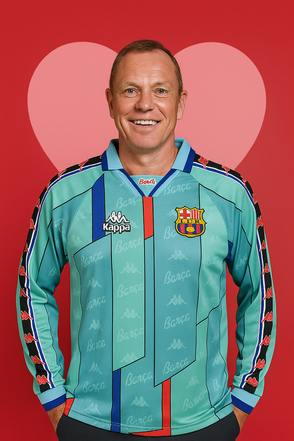 BARCELONE - AWAY - 95/97 MANCHES LONGUES