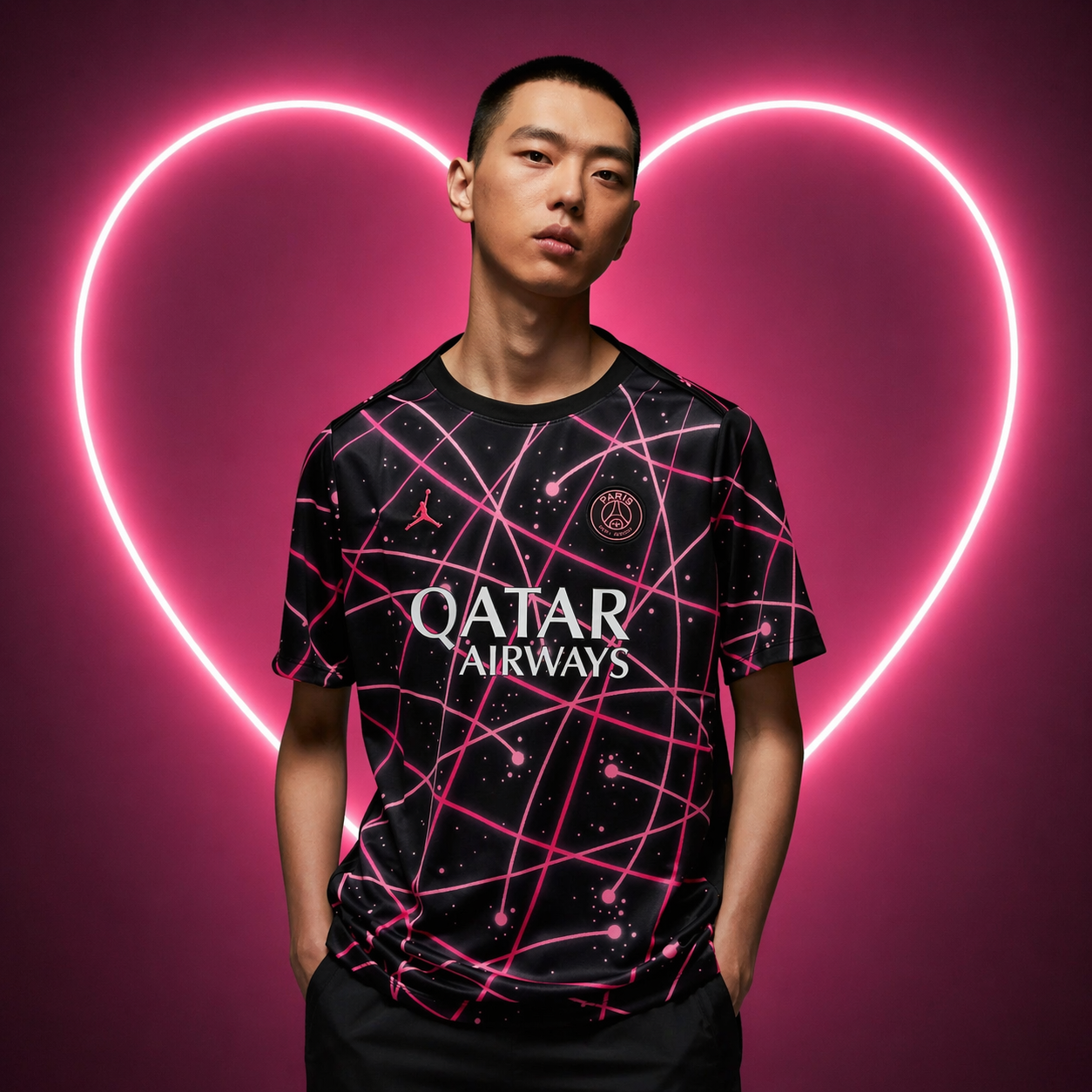 Maillot pré match Paris 25/26
